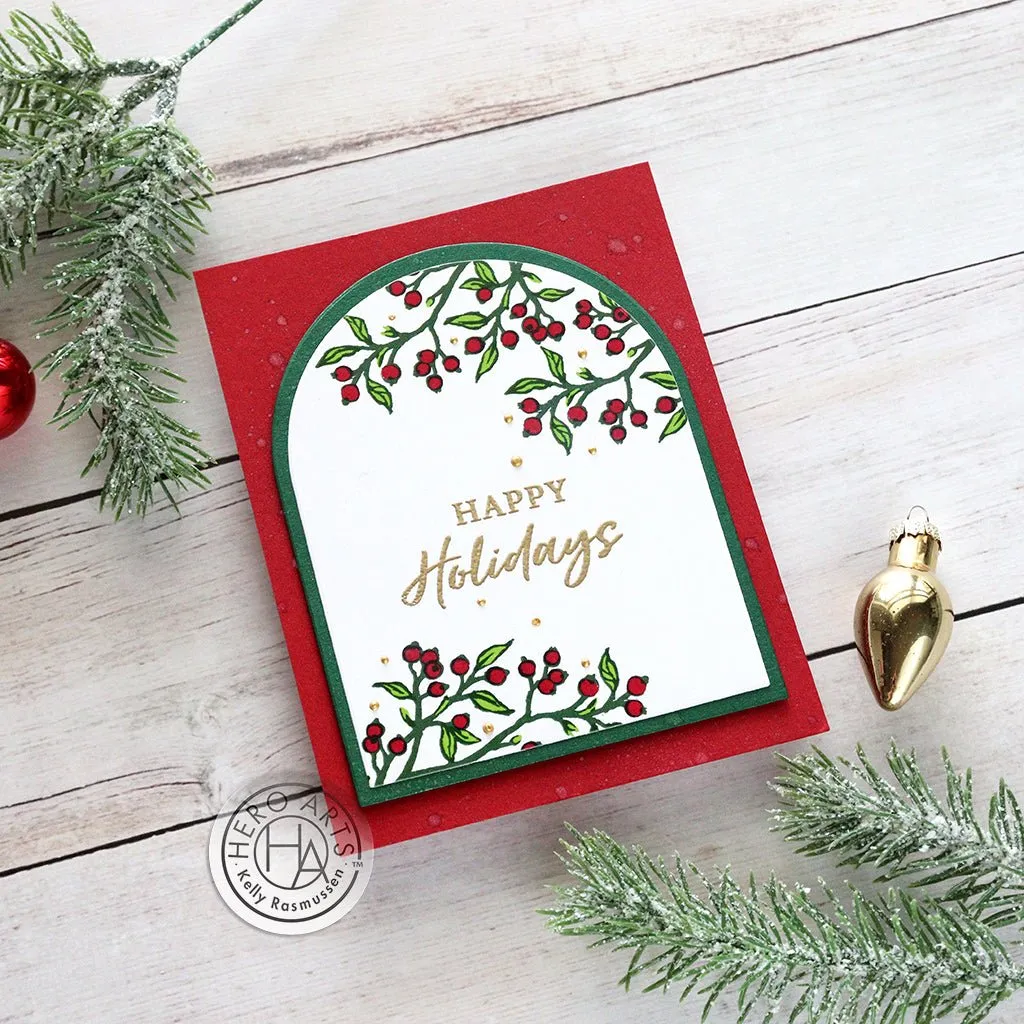 SB408 Color Layering Holly Branch Bundle (C)
