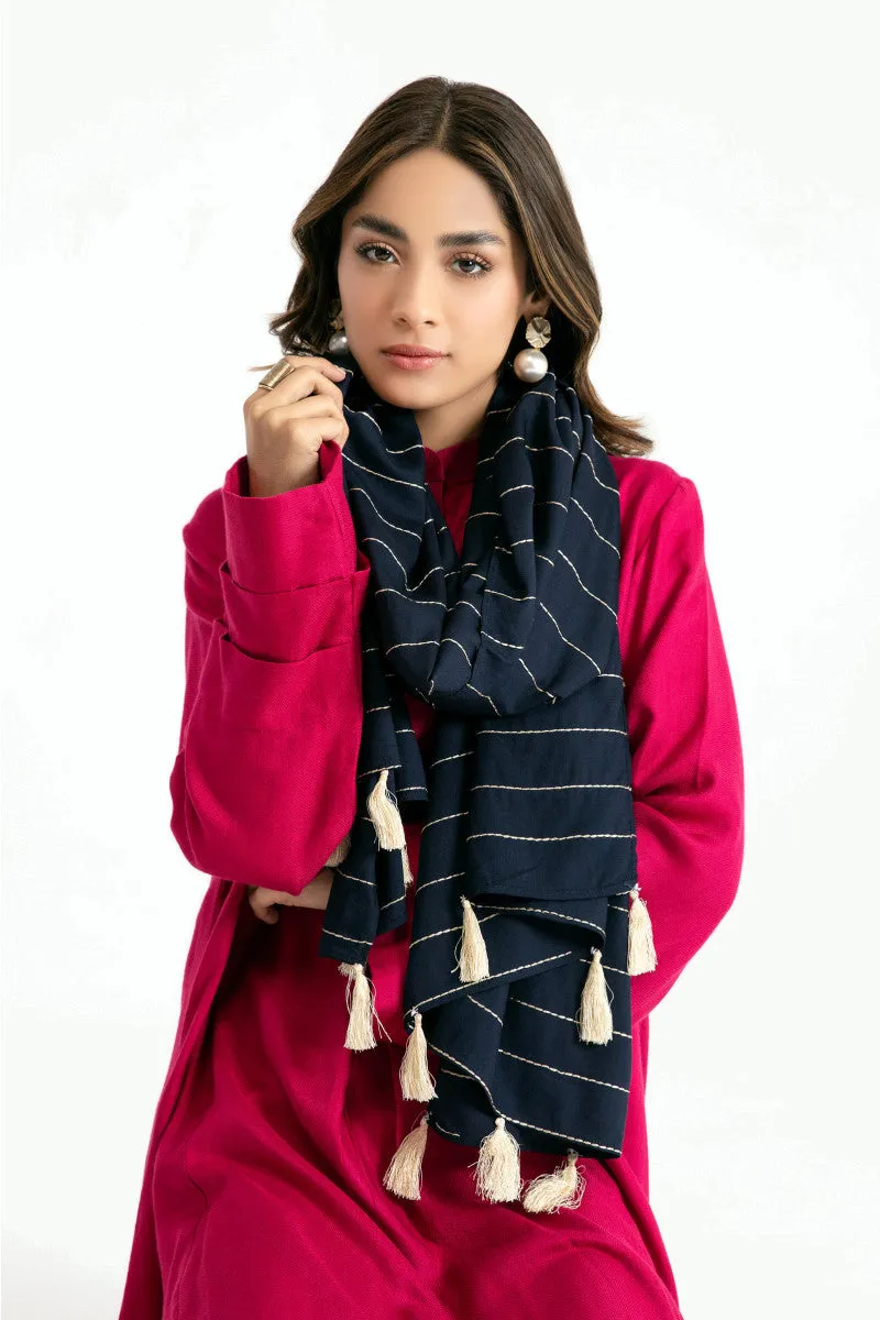Scarf Blue MB-W22-184