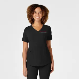 SCC RENEW Women's V-Neck Scrub Top With Logo