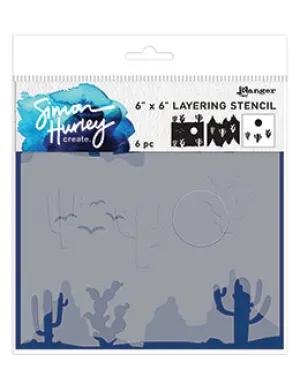 Sedona Scene Maker Stencil