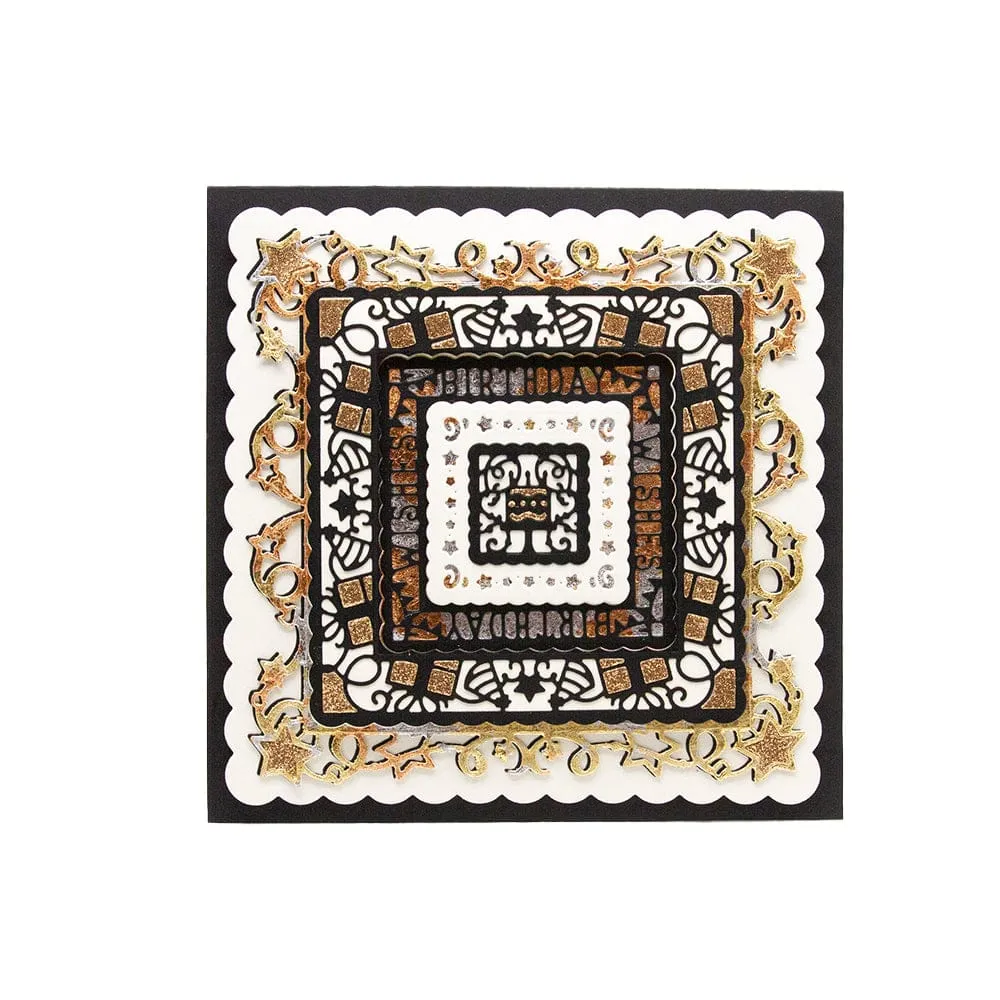 Sentimental Layering Die Set - Birthday Wishes - 4891E