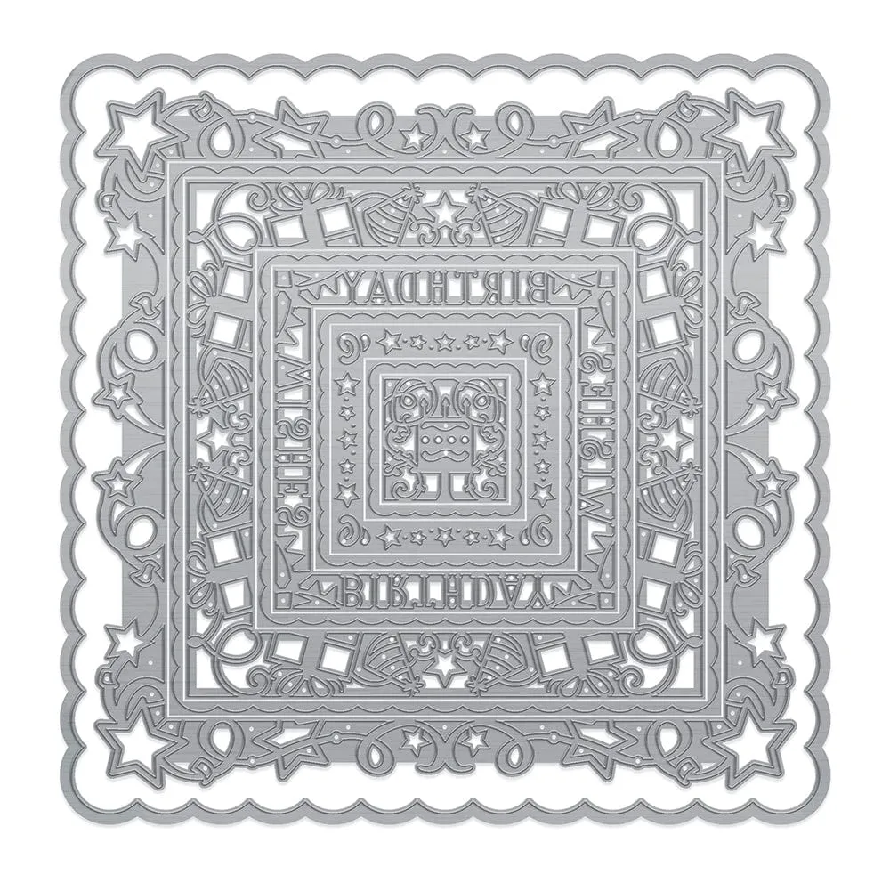 Sentimental Layering Die Set - Birthday Wishes - 4891E