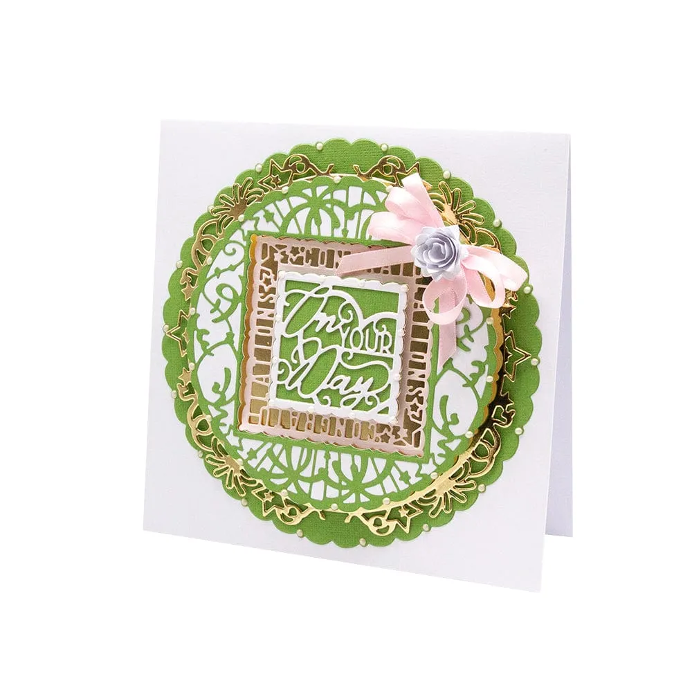 Sentimental Layering Die Set - Congratulations - 4892E