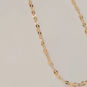 Sequin Layering Necklace - Choose Your Metal