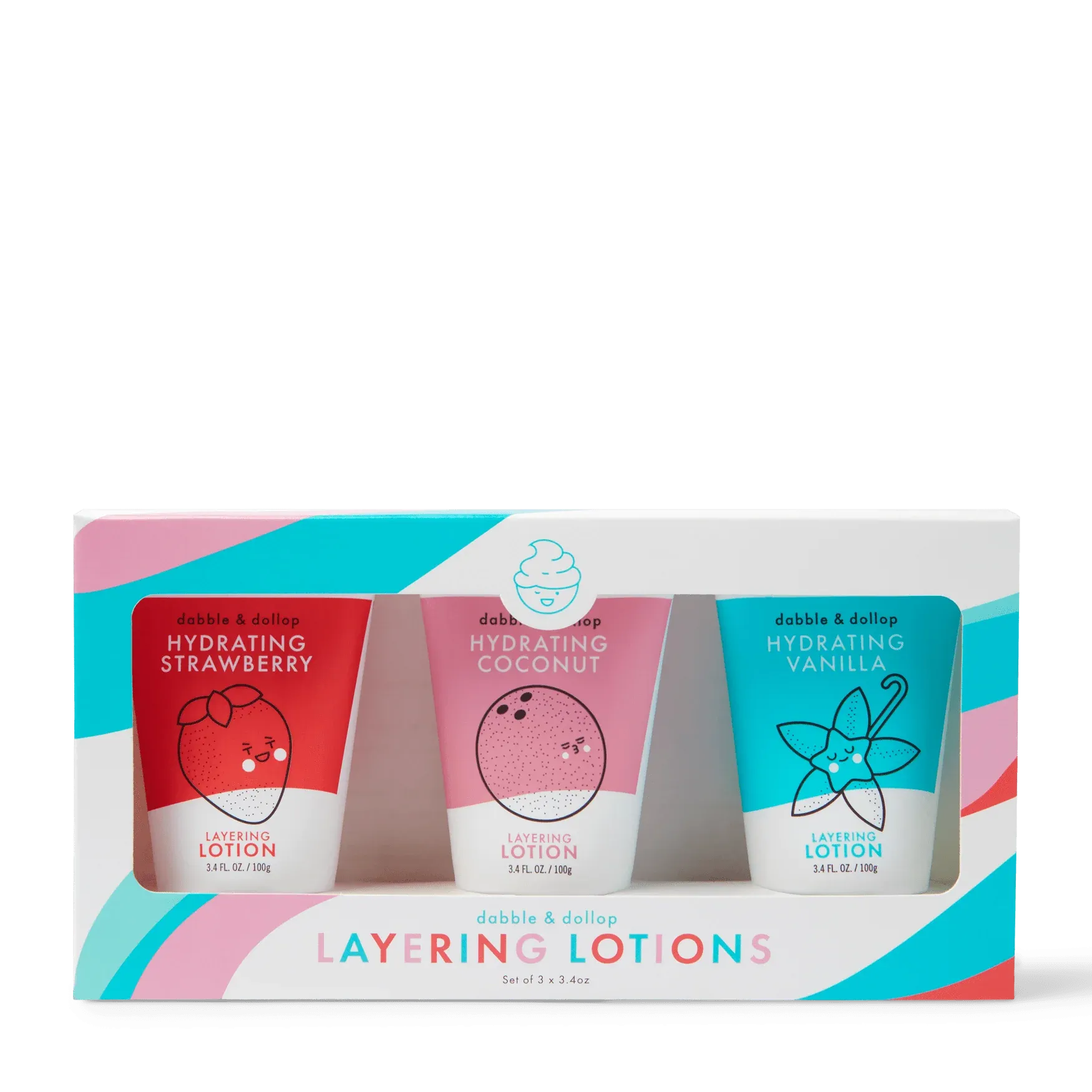 Set of 3 Layering Lotions - Dabble & Dollop