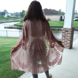 Sheer & Lace Cardigan - Perfect for Layering