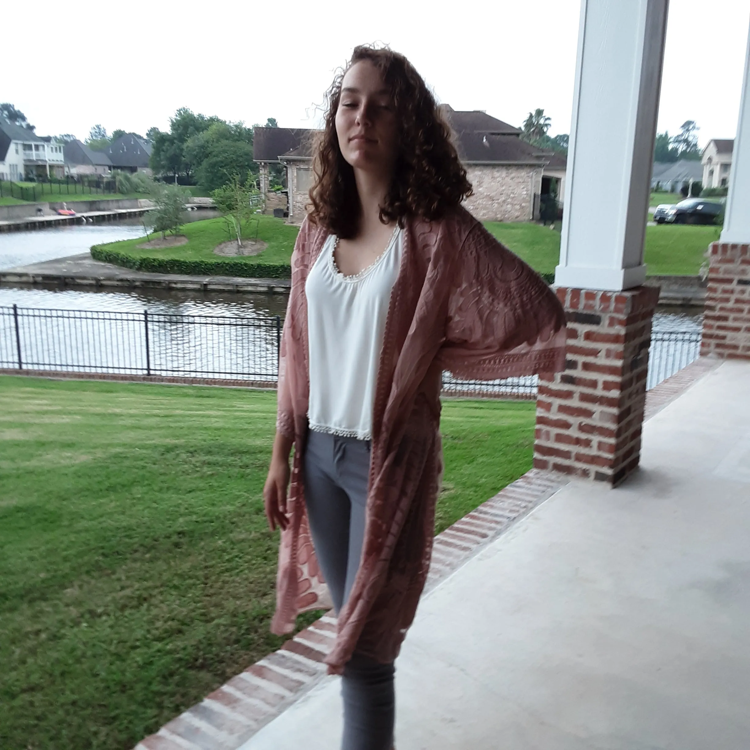 Sheer & Lace Cardigan - Perfect for Layering