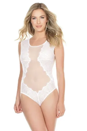 Sheer and Lace Bodysuit