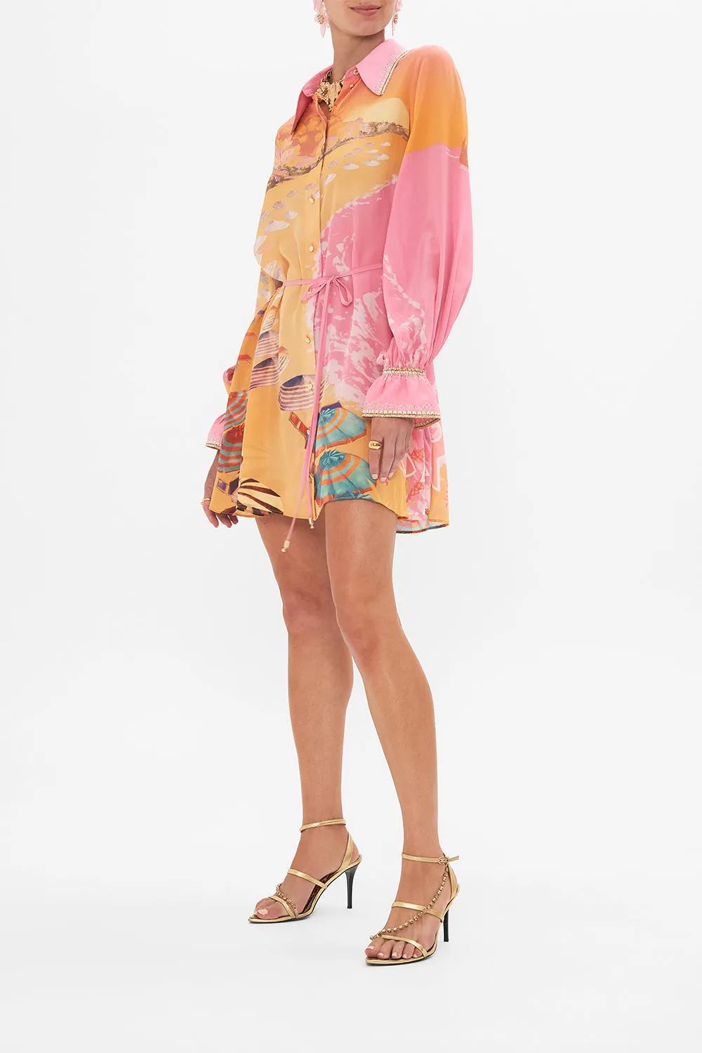 SHIFT SHIRT DRESS CAPRI ME