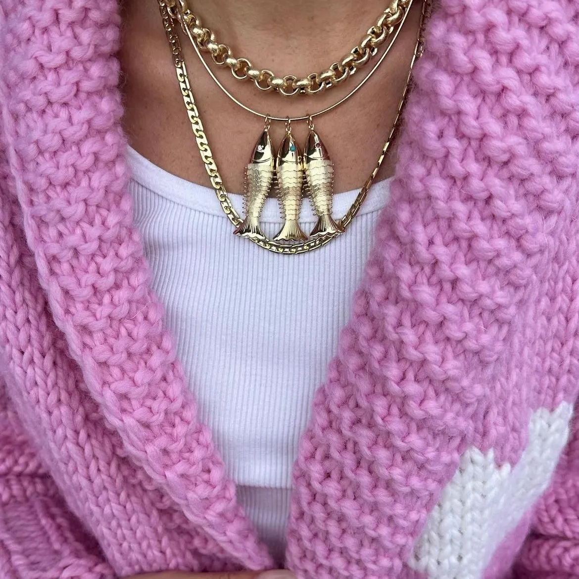 Short Heart Jacket - Bubblegum