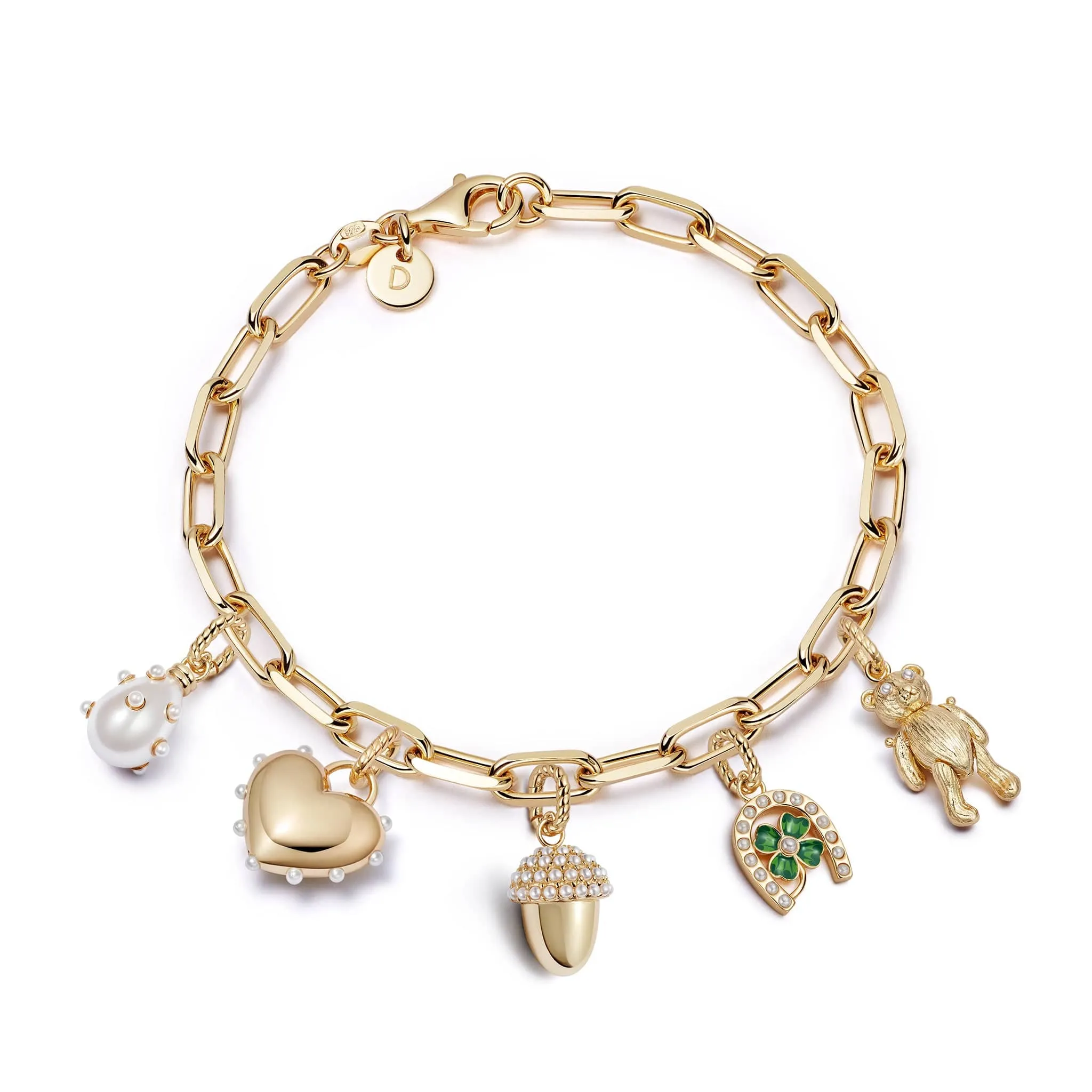 Shrimps Christmas Cracker Gift Set 18ct Gold Plate