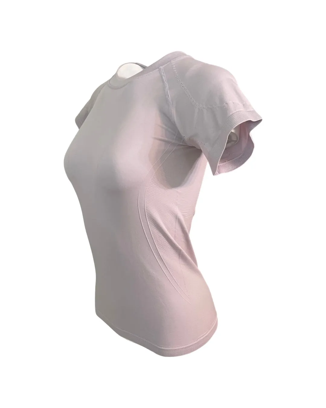 Signature Layering Seamless Tee in Lavender Gray