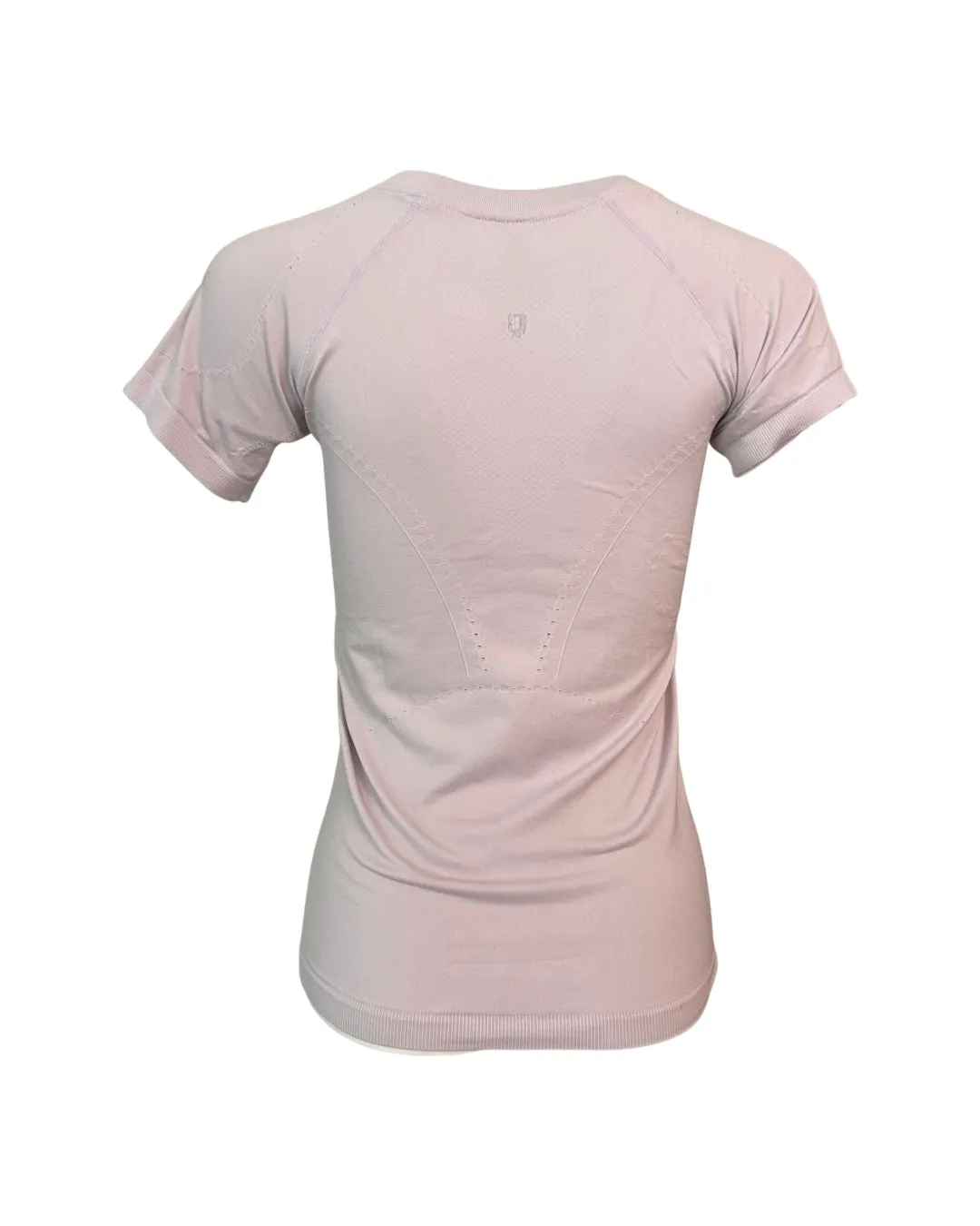Signature Layering Seamless Tee in Lavender Gray