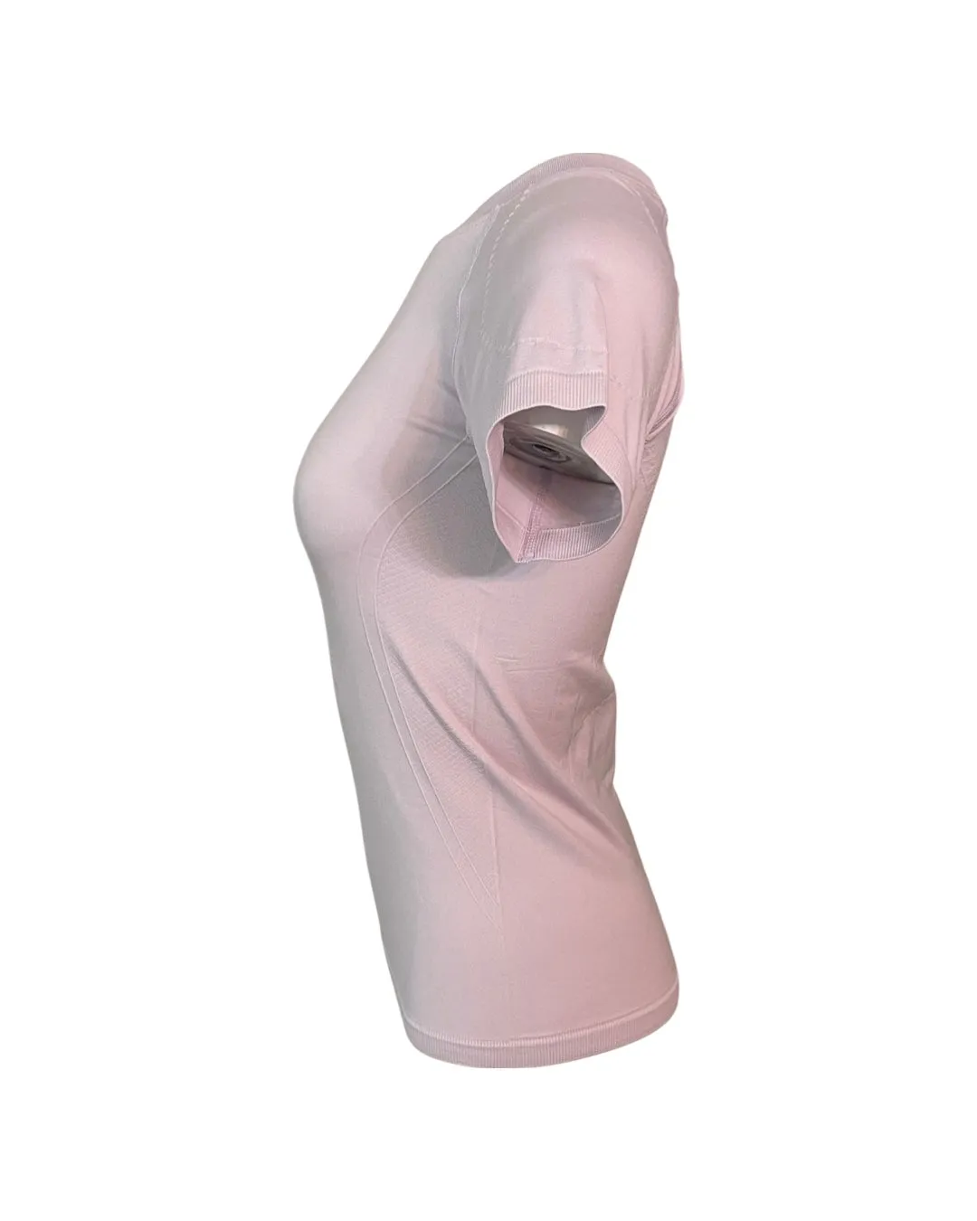 Signature Layering Seamless Tee in Lavender Gray