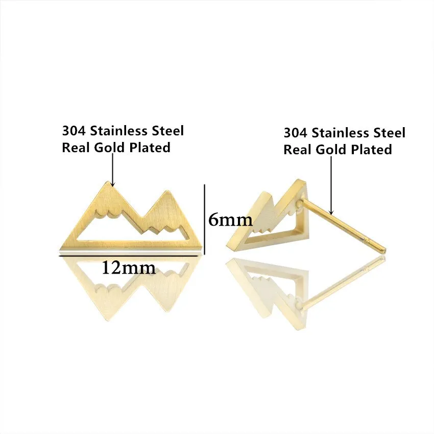 Simple Origami Layering Peak Snow Mountain