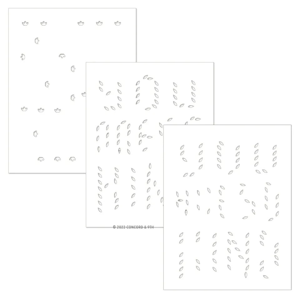 So Kind Stencils (3 pack)