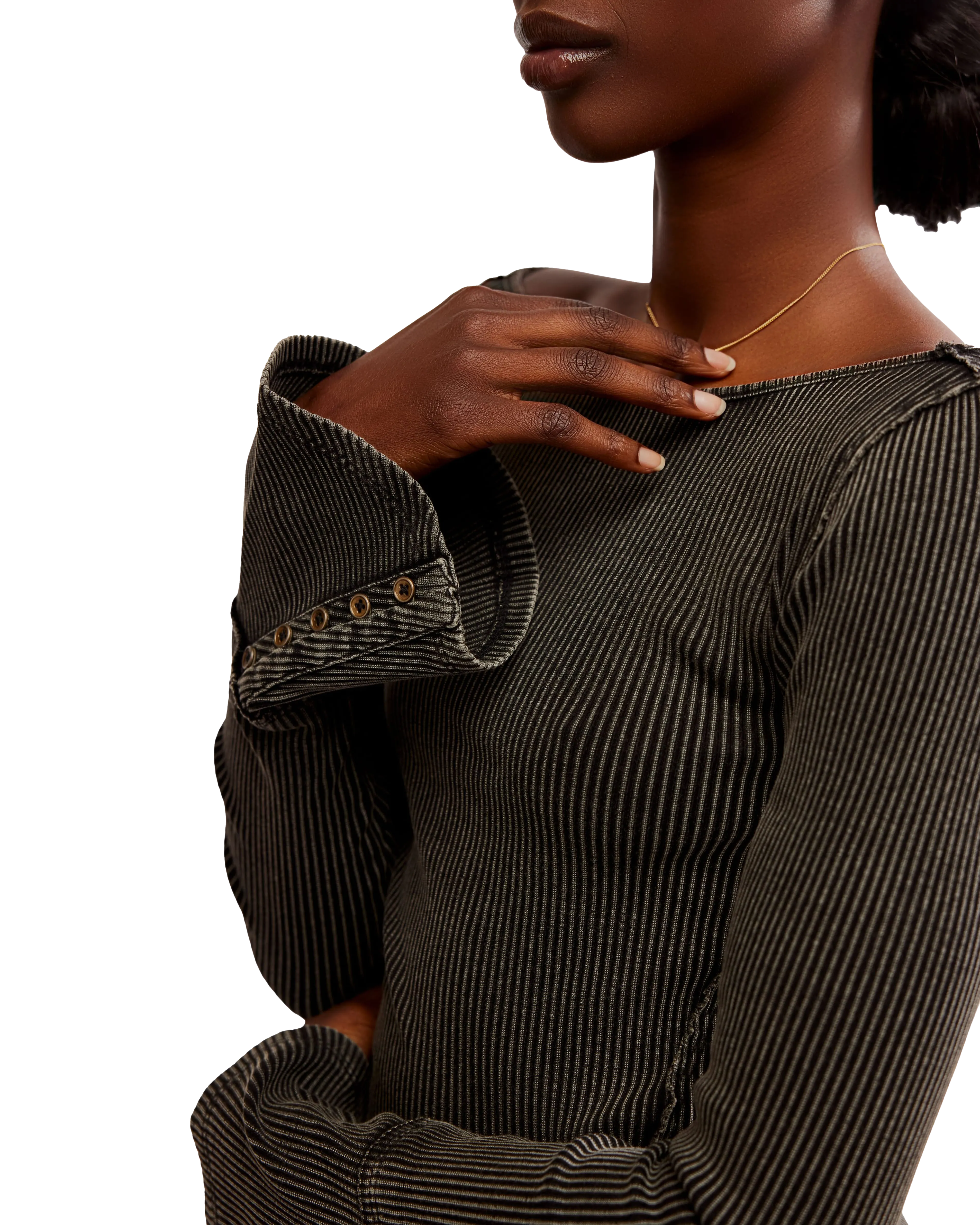 Soul Sister Layering Top in Black