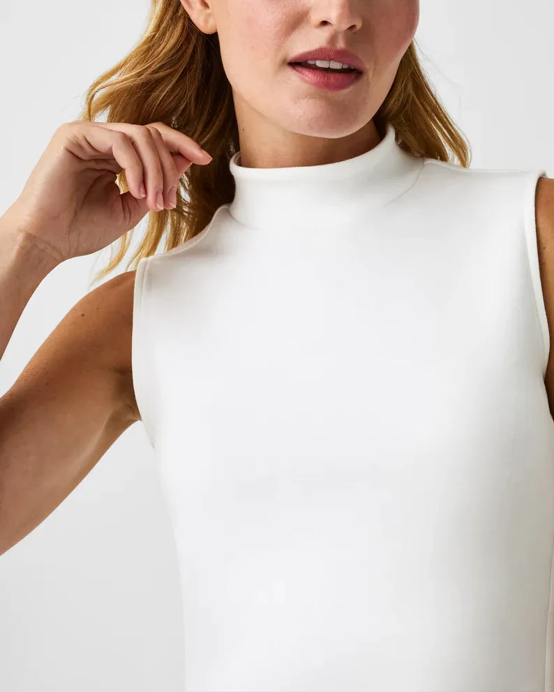 Spanx AirEssentials Powder Mock Neck Top