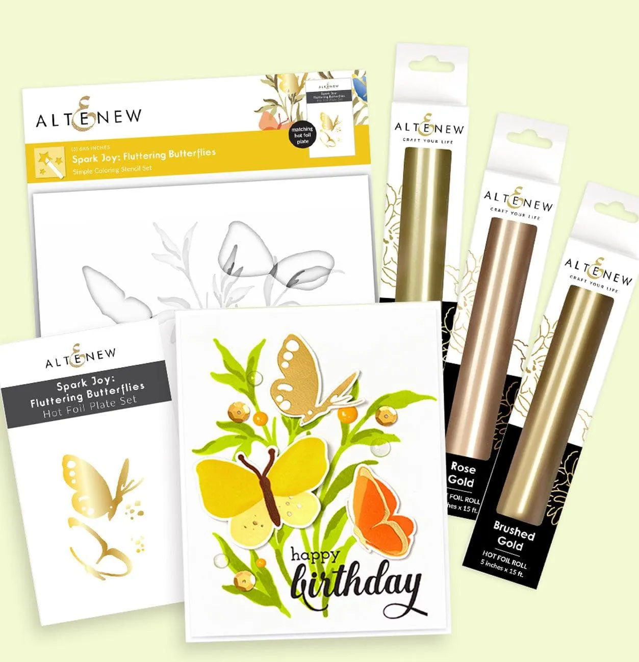 Spark Joy Fluttering Butterflies