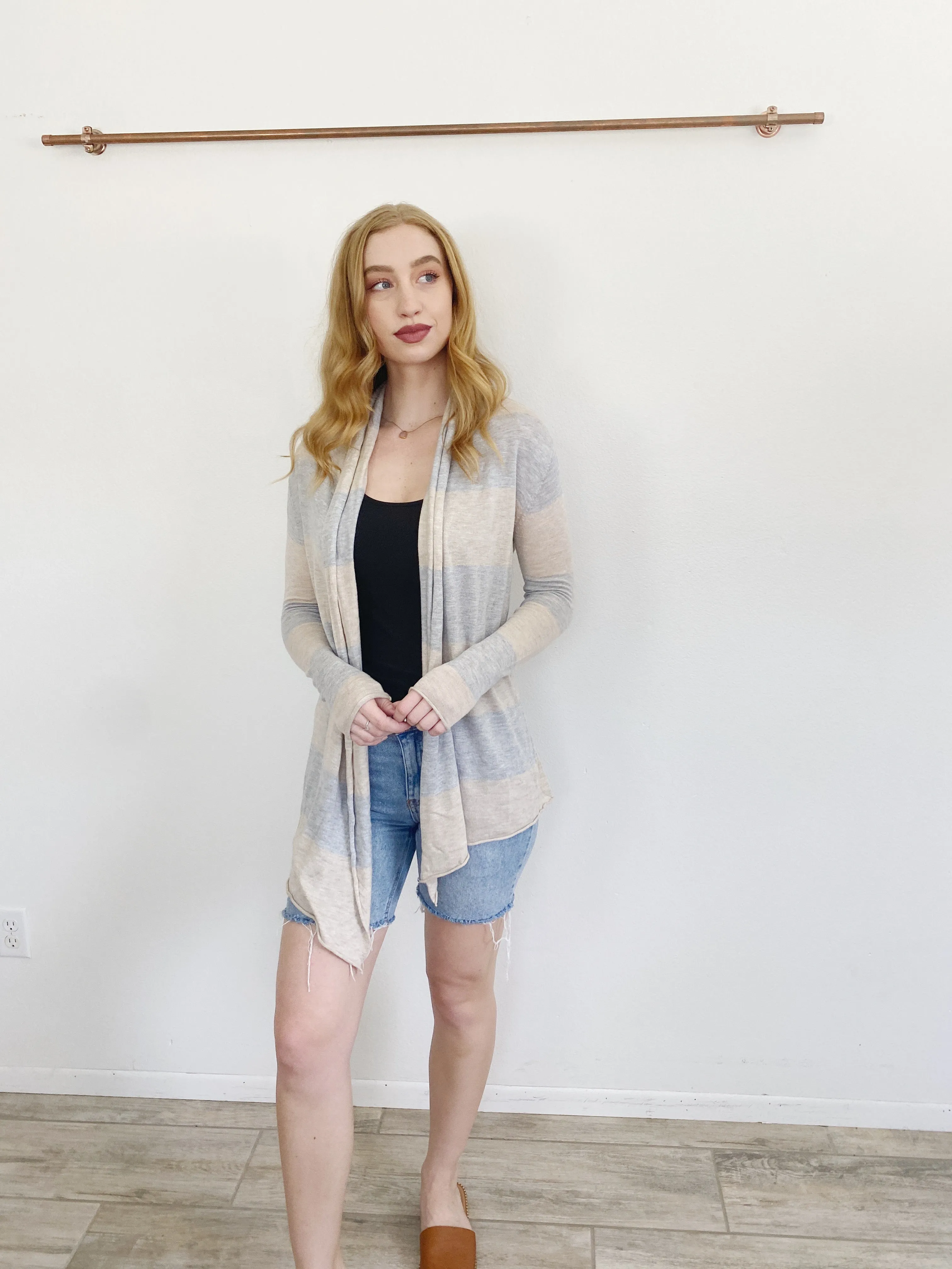 Spendid Knit Cardigan Sweater Small