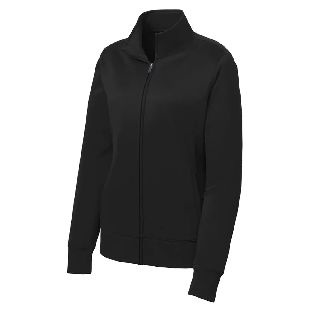 Sport-Tek Ladies Sport-Wick Fleece Full-Zip Jacket