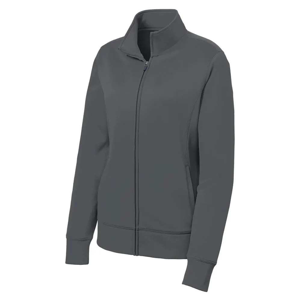 Sport-Tek Ladies Sport-Wick Fleece Full-Zip Jacket