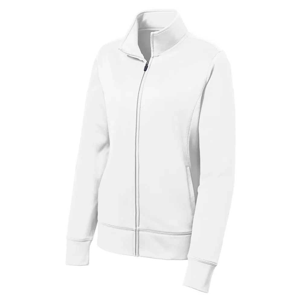 Sport-Tek Ladies Sport-Wick Fleece Full-Zip Jacket