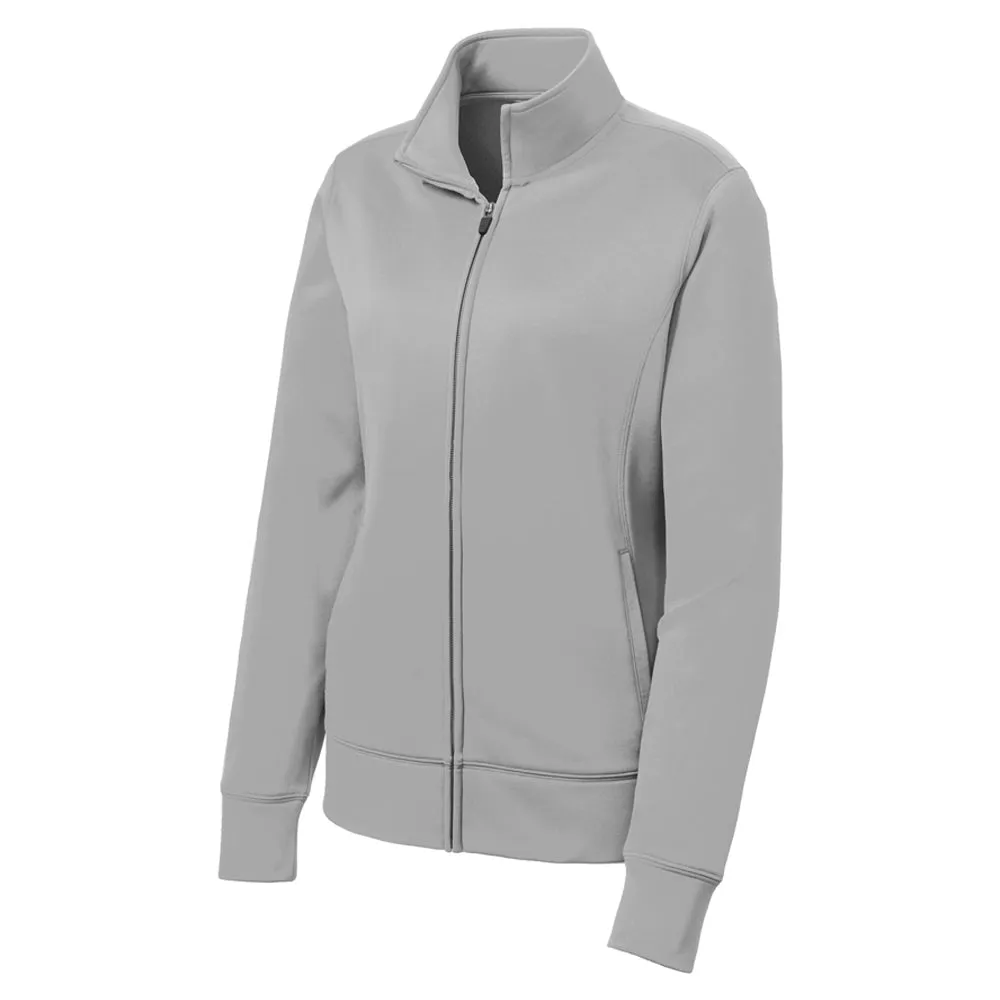 Sport-Tek Ladies Sport-Wick Fleece Full-Zip Jacket