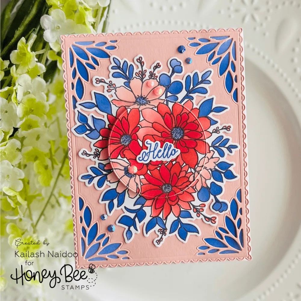 Spring Vine Layering Frames - Honey Cuts