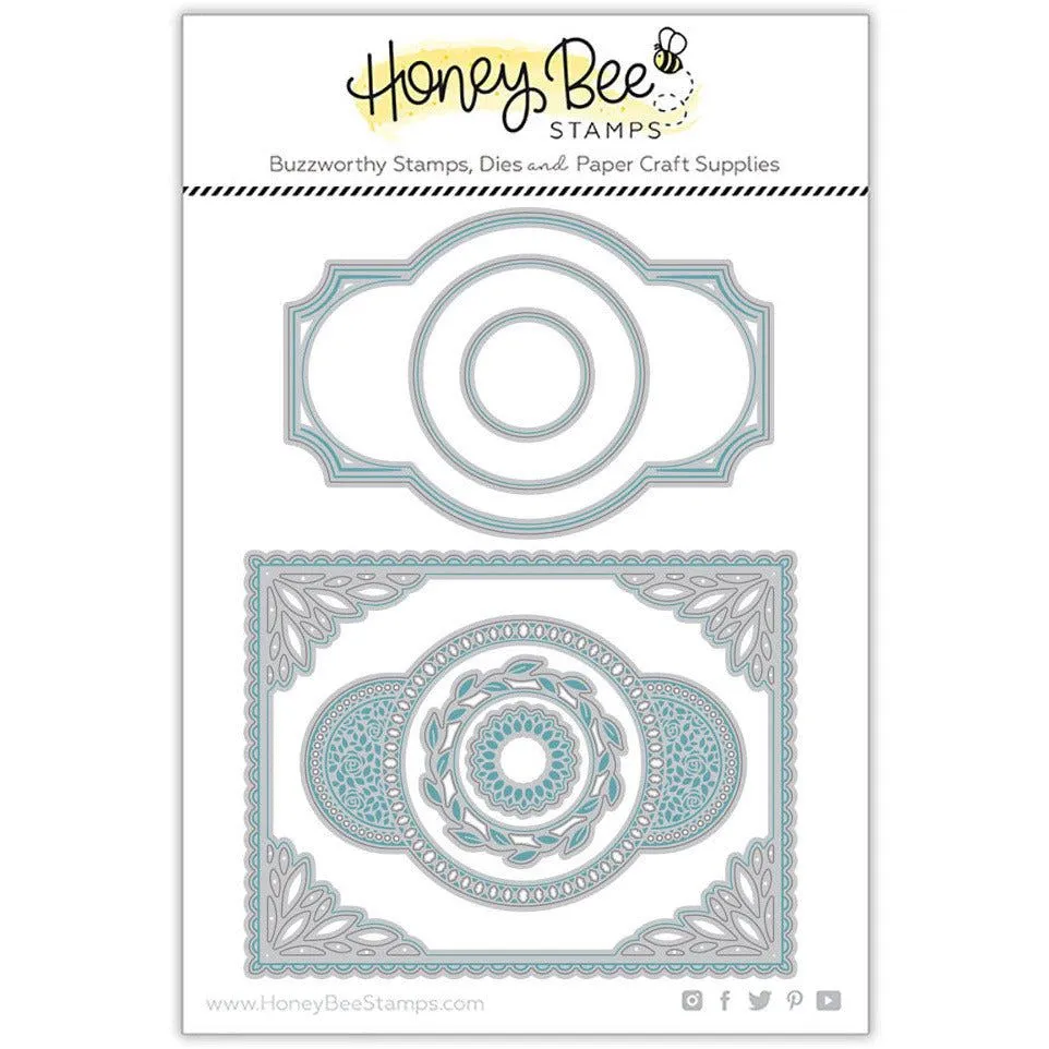 Spring Vine Layering Frames - Honey Cuts