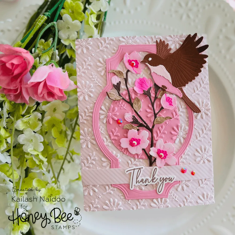 Spring Vine Layering Frames - Honey Cuts