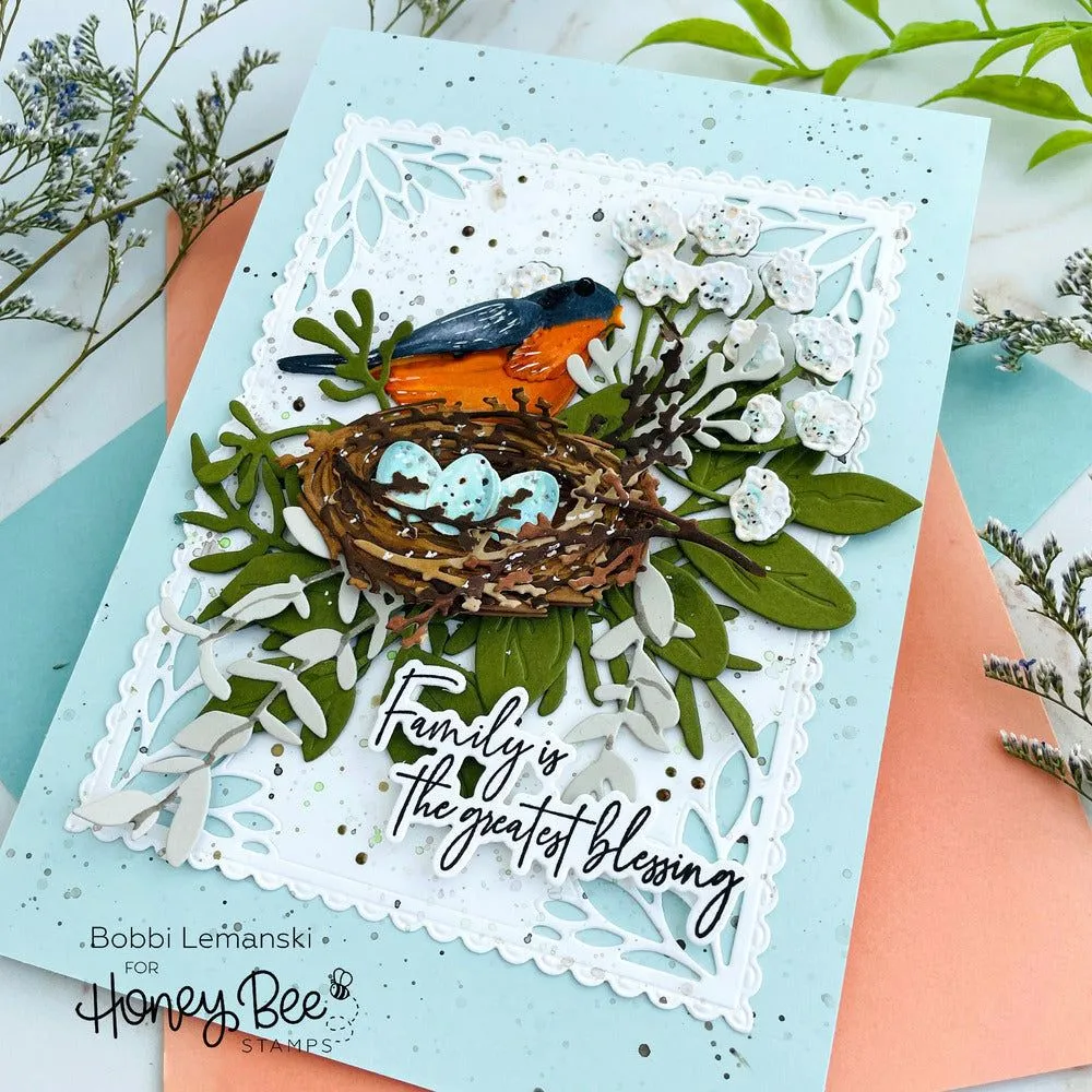 Spring Vine Layering Frames - Honey Cuts