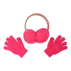 Star Foil Printed Earmuff & Magic Glove