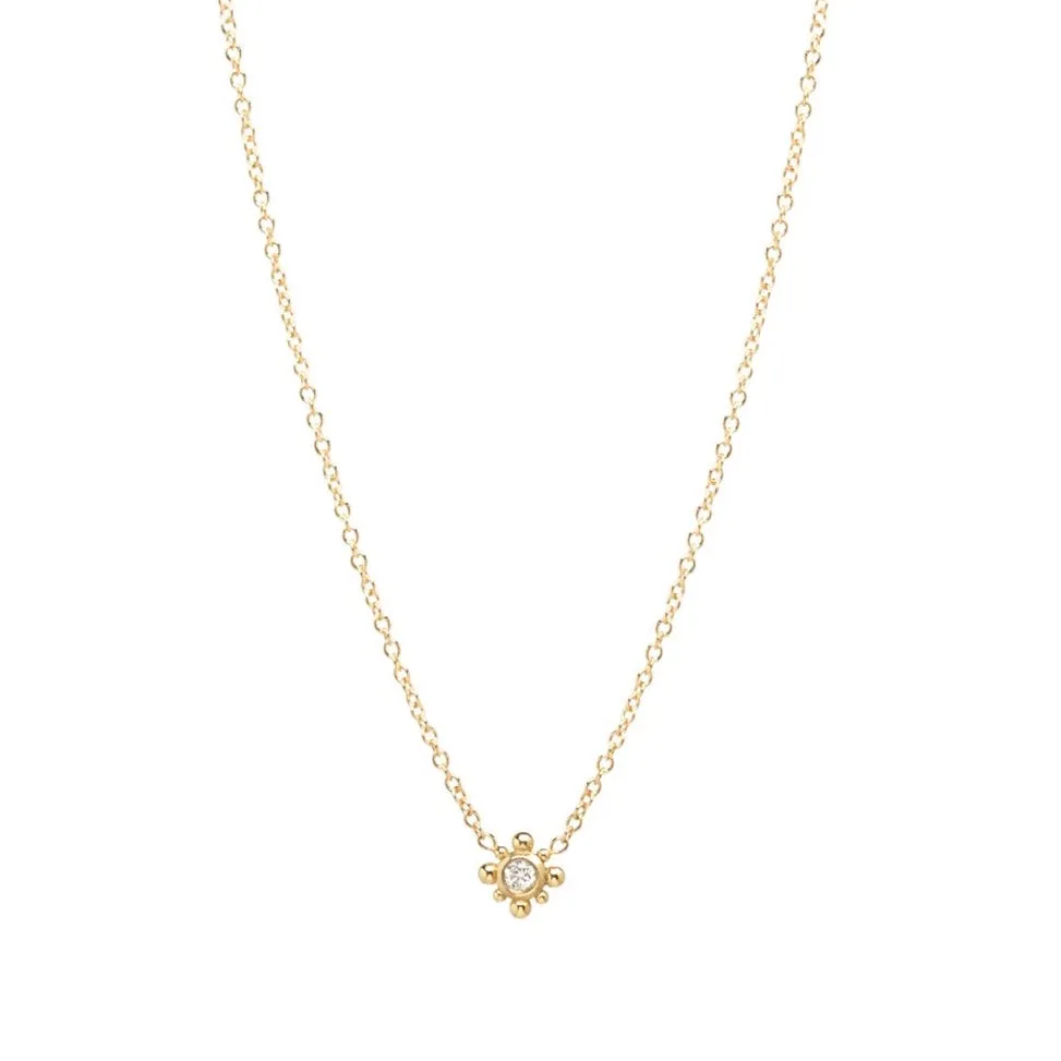 Starburst Diamond Necklace