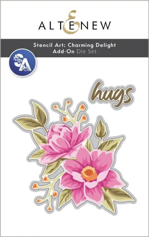 Stencil Art: Charming Delight Add-on Die Set