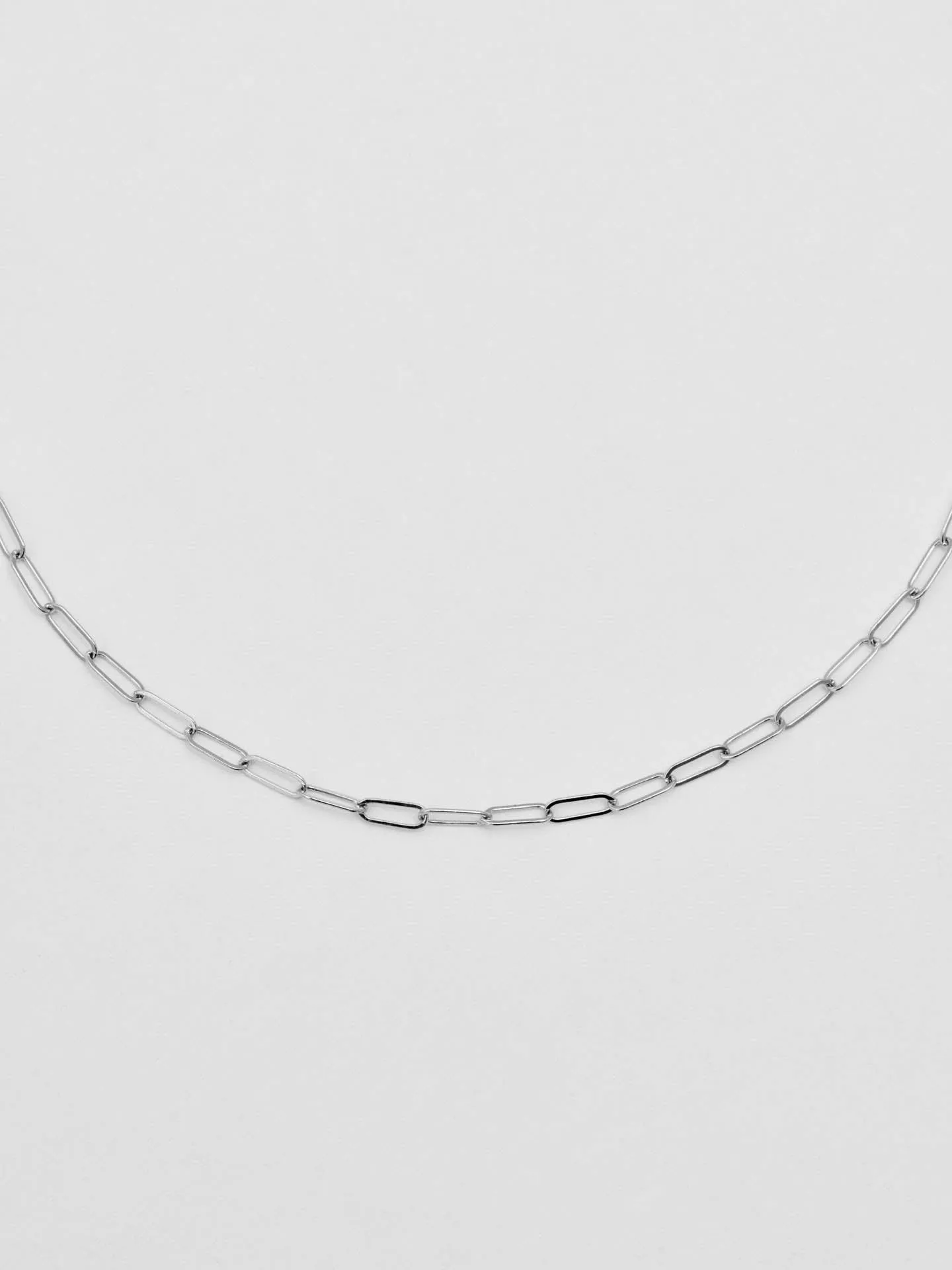 Sterling Silver Long Link Chain