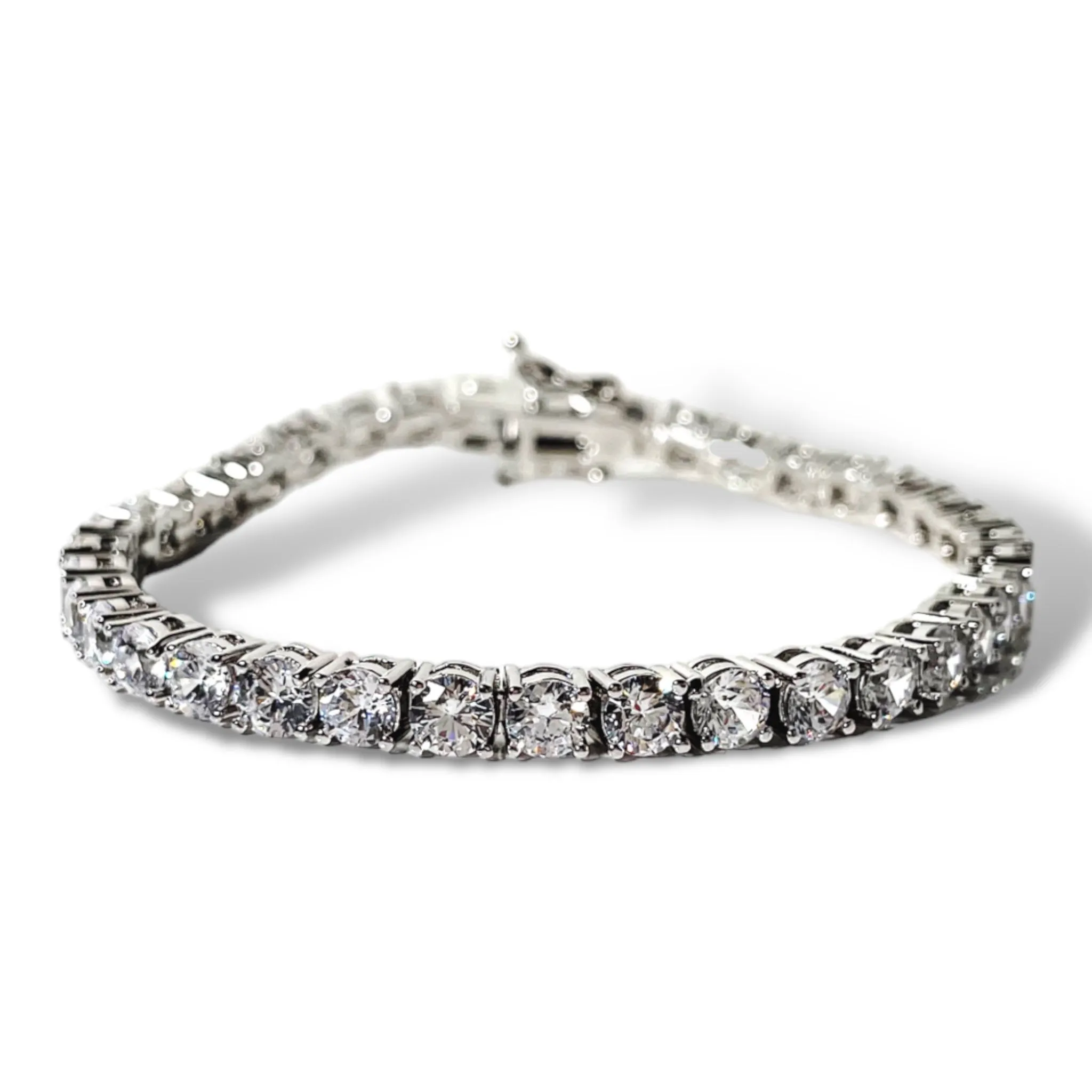 Sterling Silver Tennis Bracelet