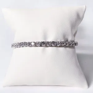Sterling Silver Tennis Bracelet
