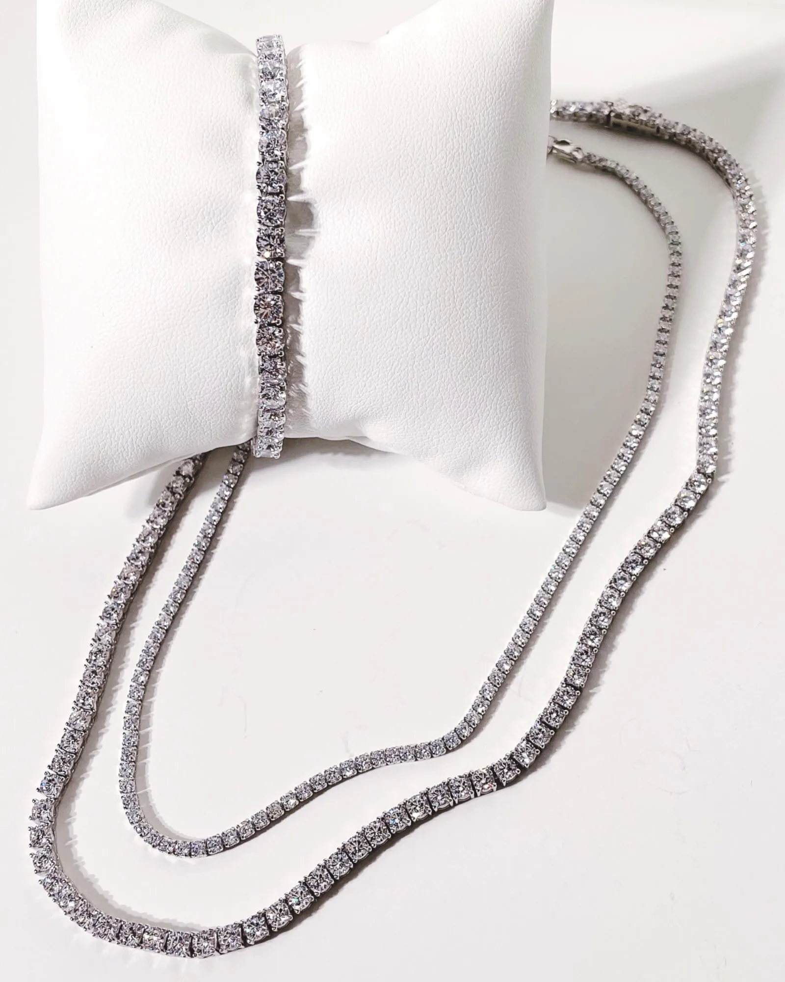 Sterling Silver Tennis Bracelet