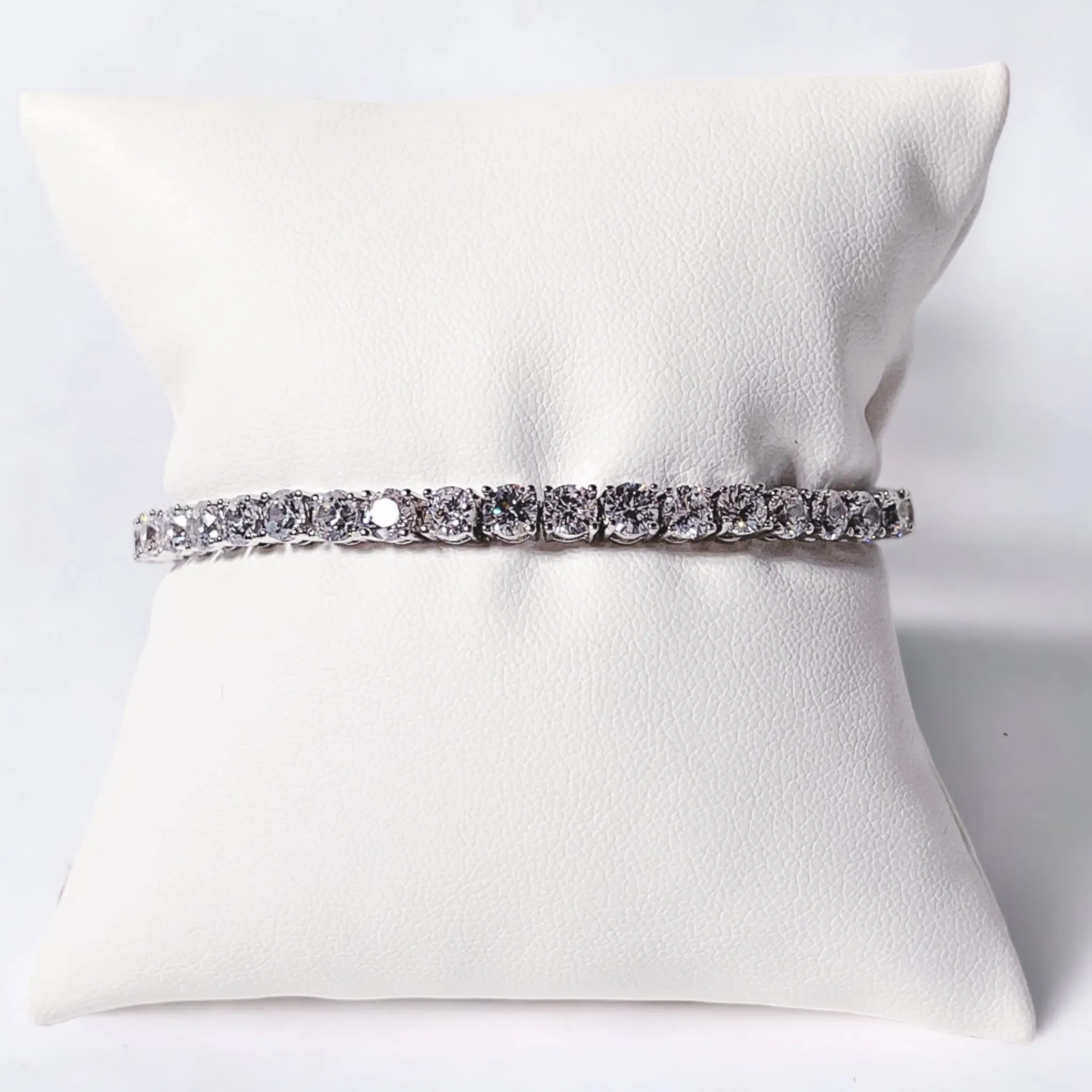 Sterling Silver Tennis Bracelet