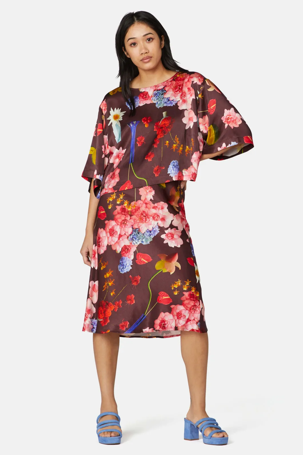 Still Life Scarf Top