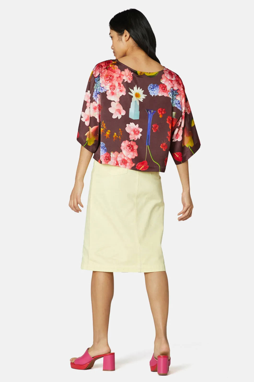 Still Life Scarf Top