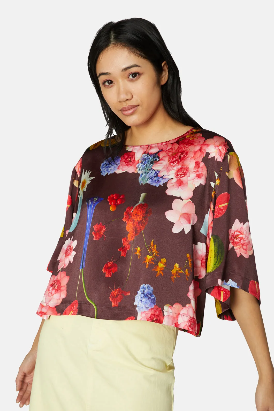 Still Life Scarf Top