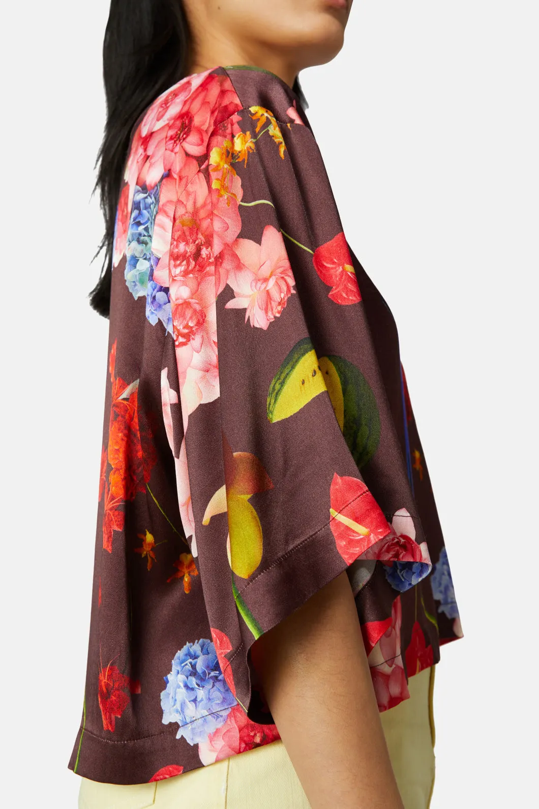 Still Life Scarf Top