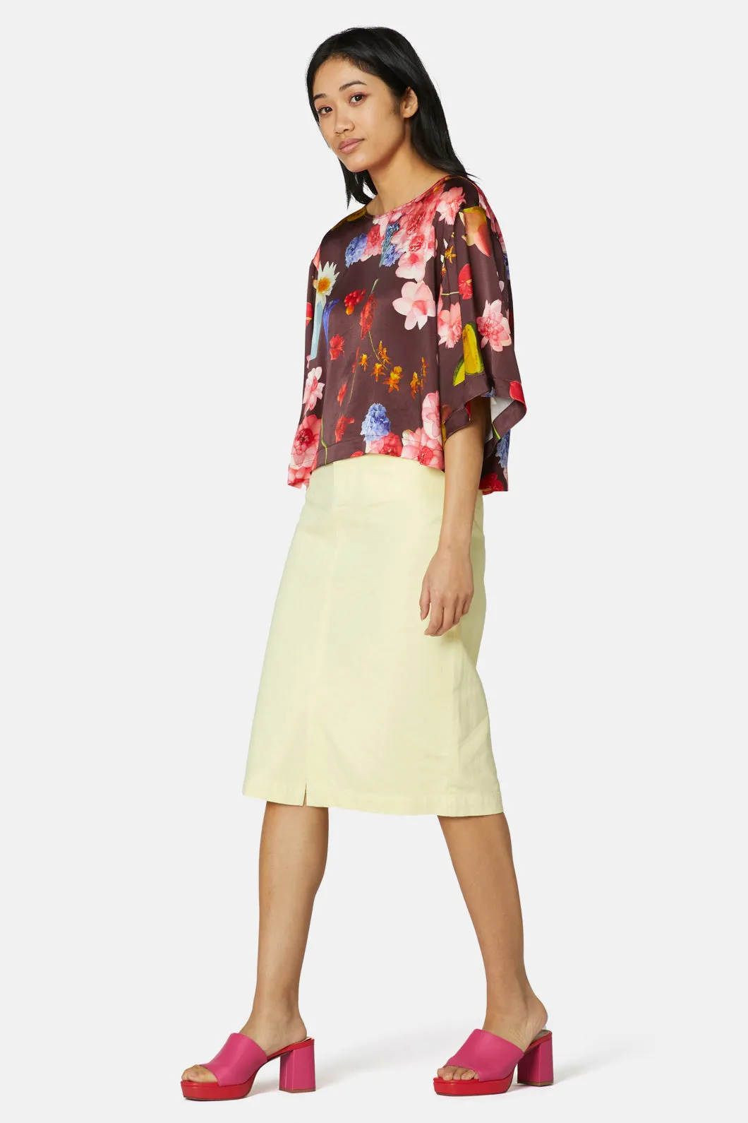 Still Life Scarf Top