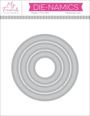 Stitched Circle Frames Die-namics