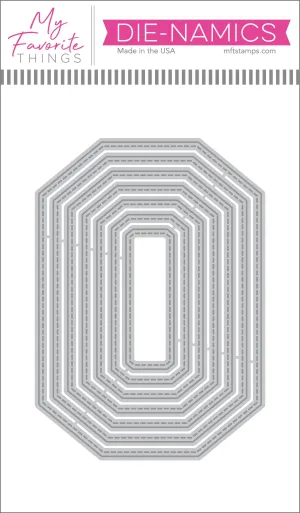 Stitched Designer Octagon STAX Die-namics