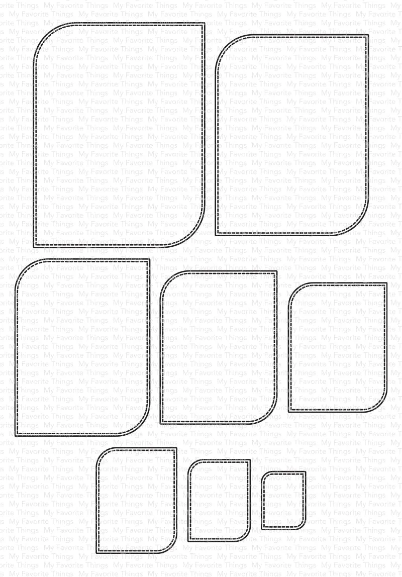 Stitched Mod Rectangle STAX Die-namics