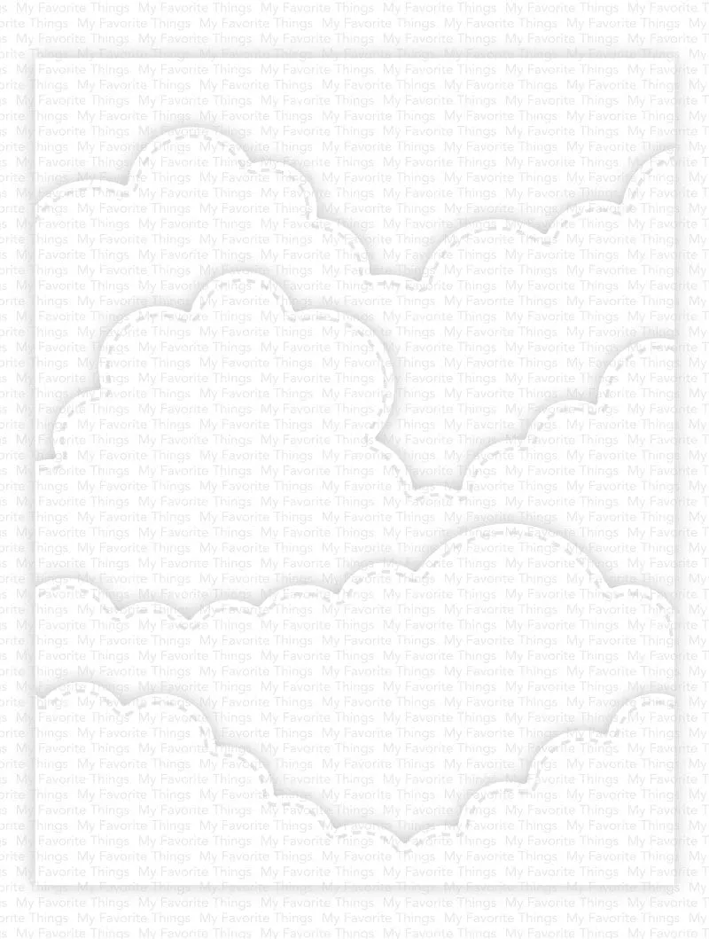 Stitched Rolling Clouds Edges Die-namics