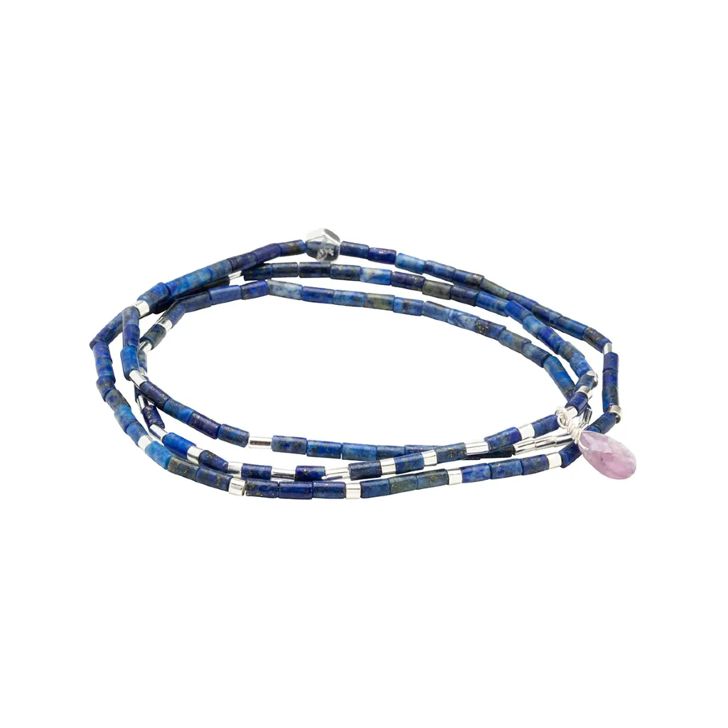 Stone Wrap Teardrop Bracelet